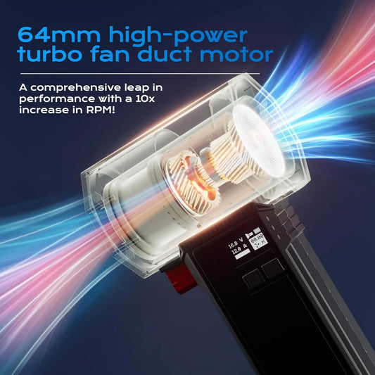 Air Blower Turbo Jet Fan With LED Lighting