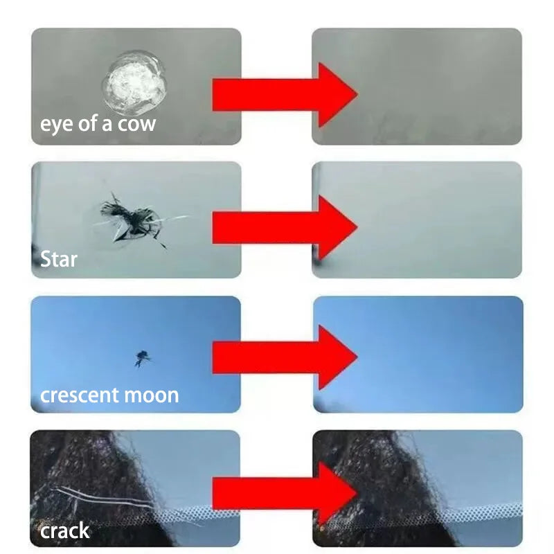 Car Glass Repair Window Cracks Kit
