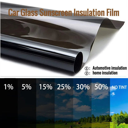 Black Car Window Foils Film