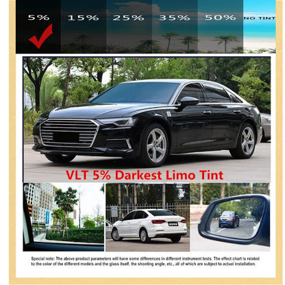 Black Car Window Foils Film