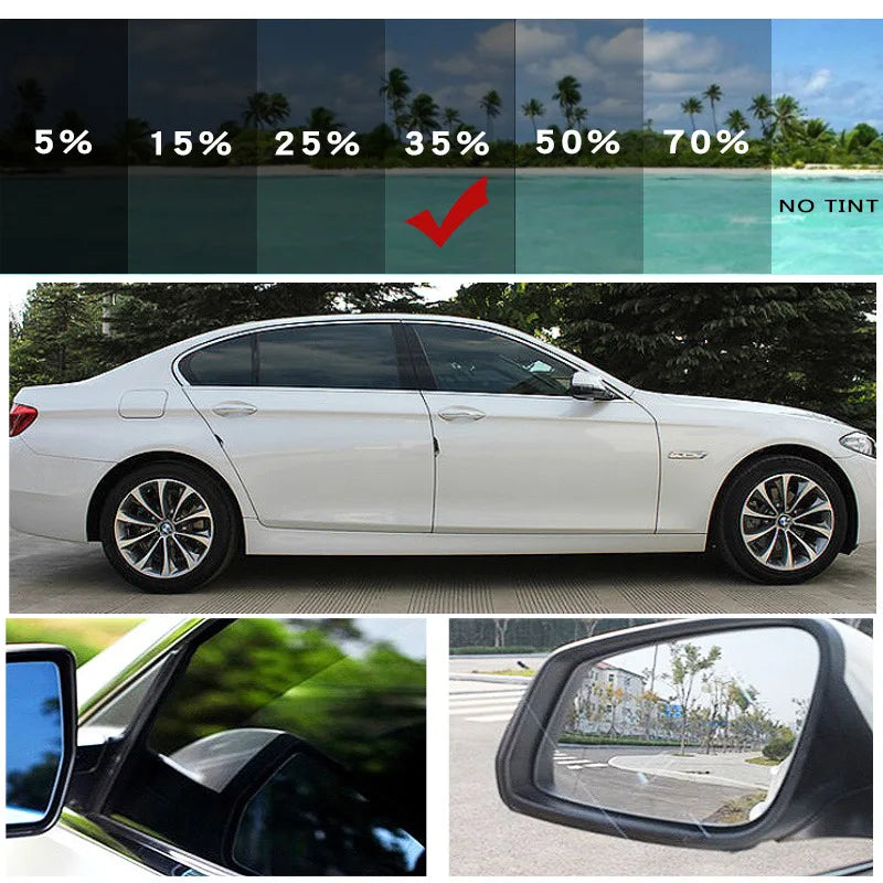 Black Car Window Foils Film